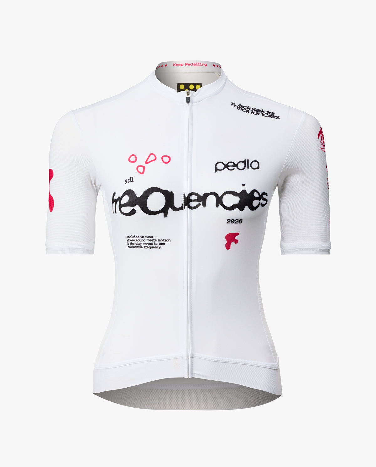 Pedla 車衣Frequencies Classic Jersey White Noise 女款 白