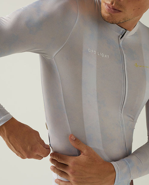 Givelo 車衣 G90 Light LS Jersey Pearl 珍珠白