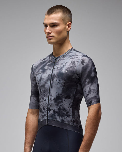 Givelo 車衣G90 LIGHT SS UNISEX BOTANIC JERSEY BLACK 男女共版 黑