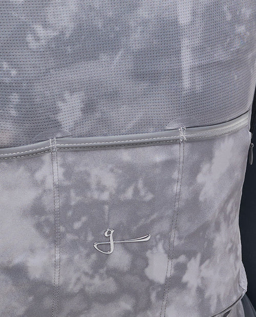 Givelo 車衣G90 LIGHT SS UNISEX BOTANIC JERSEY ICE 男女共版 白灰