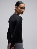 Givelo 薄長袖車衣 C.D.A. LS Jersey Black 黑 - 男女共版