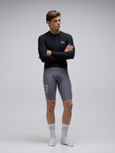 Givelo 薄長袖車衣 C.D.A. LS Jersey Black 黑 - 男女共版