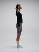 Givelo 薄長袖車衣 C.D.A. LS Jersey Black 黑 - 男女共版