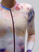 Givelo 薄長袖車衣 C.D.A. LS Jersey Phase 男女共版 米黃染