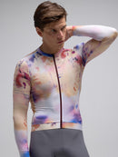 Givelo 薄長袖車衣 C.D.A. LS Jersey Phase 男女共版 米黃染