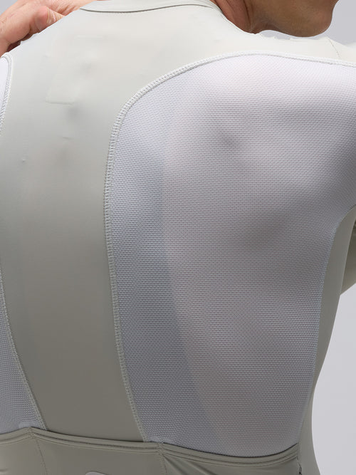 Givelo 薄長袖車衣 C.D.A. LS Jersey Stone 男女共版 灰石