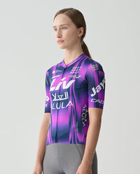 MAAP 車衣 GREEN EDGE PRO AIR Jersey Aurora Midnight 車隊版 短袖 女款 紫