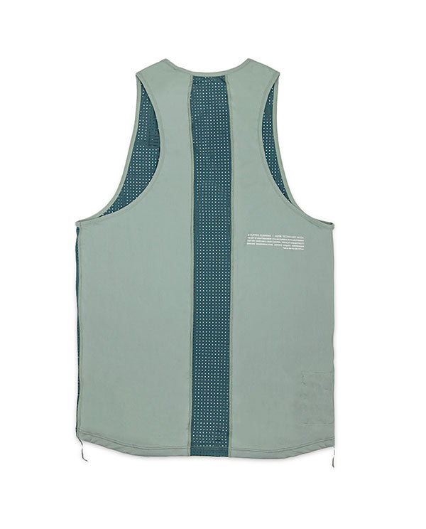 FLIPPOS 跑衣 FLIPPIES SINGLET AERO® (Women)波綠併接