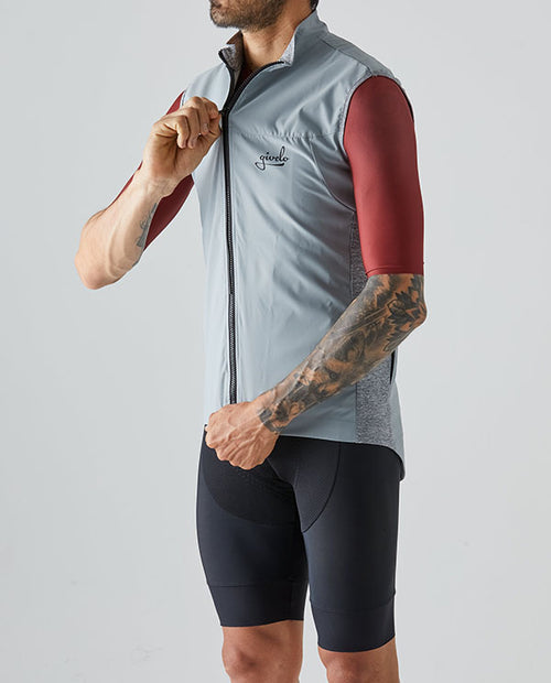 Givelo 防潑水背心Giler Wind Quickfree Light Grey 淺灰