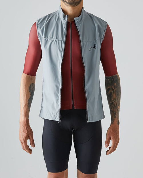 Givelo 防潑水背心Giler Wind Quickfree Light Grey 淺灰