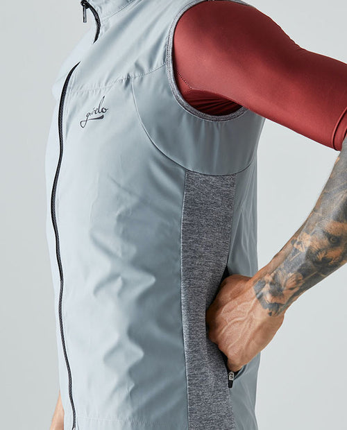 Givelo 防潑水背心Giler Wind Quickfree Light Grey 淺灰