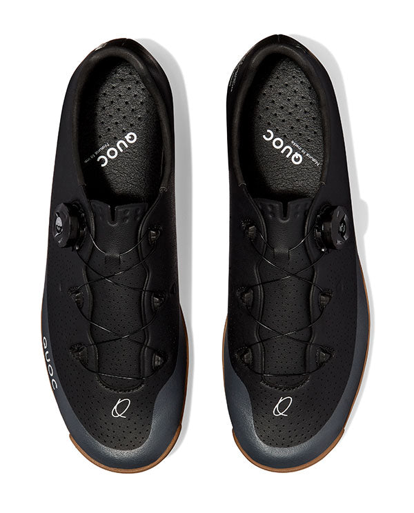 QUOC 礫石鞋GTII Gravel Shoes Black Gum -黑灰