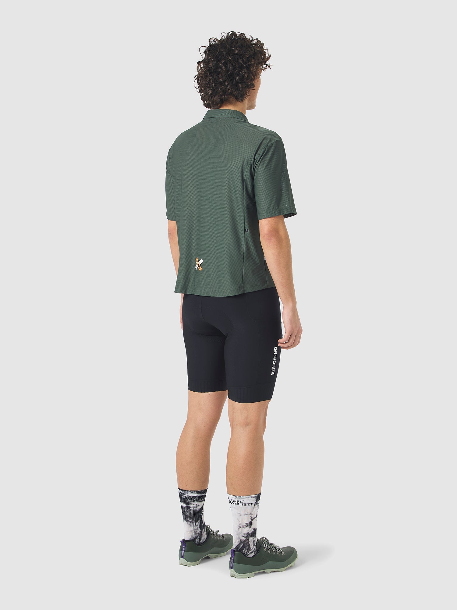 Café du Cycliste 休閒車衣 Gladys Ultralight Shirt Khaki 男女共版 卡其綠