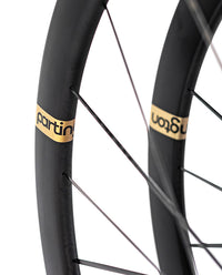 Partington 1160g 超輕碳纖碟煞輪組 39/44 金標