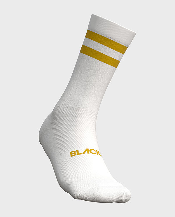 Black Sheep 黑羊 車襪Perfect Crew Socks-GOL 金色條紋