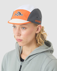 Café du Cycliste 小帽Gravel Cap Anthracite Scarlet 深灰橘