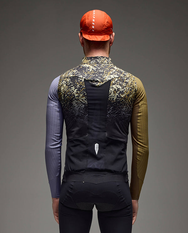 Q36.5 背心 Gregarius Hybrid Alpi Camo Vest Black 男款 黑