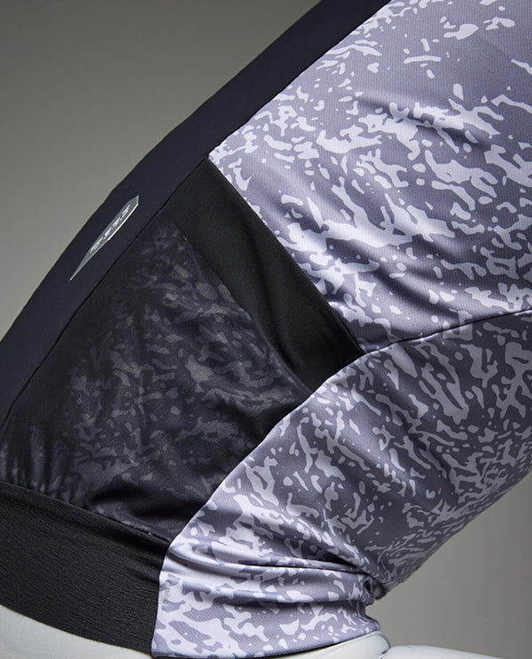 Q36.5 背心 Gregarius Hybrid Alpi Camo Vest Grisaille Blue 男款 灰藍