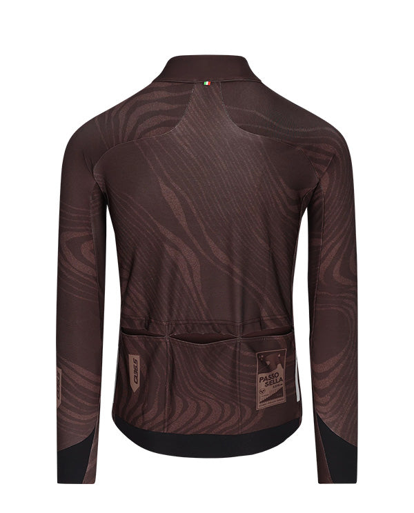 Q36.5 車衣Gregarius Hybrid Dolomites LS Jersey Coffee Brown 男款 深咖