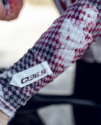 Q36.5 車衣Gregarius Hybrid Fresco Long Sleeve Jersey 女款 潑墨紅