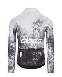 Q36.5 車衣Gregarius Hybrid Fresco Long Sleeve Jersey 男款 潑墨灰