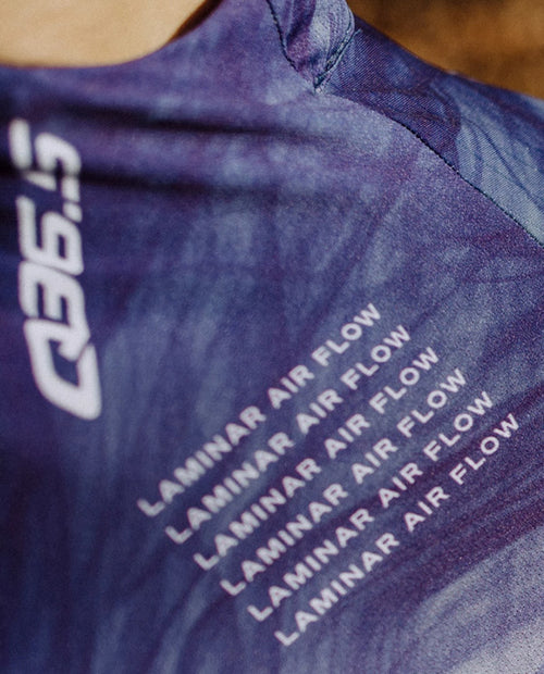 Q36.5 薄長袖車衣Gregarius Hybrid Light Aeroflow LS Jersey Navy Blue 男款 藍