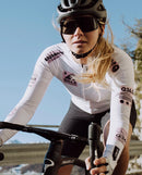 Q36.5 薄長袖車衣Gregarius Hybrid Light Retrofuture LS Jersey White 女款 白