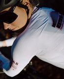 Q36.5 薄長袖車衣Gregarius Hybrid Light Retrofuture LS Jersey White 女款 白