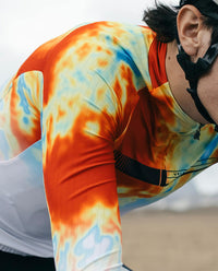 Q36.5 車衣Gregarius Hybrid Light Veloce Club LS Jersey White 男款 白