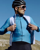 Q36.5 車衣Gregarius Hybrid Signature LS Jersey Cerulean Blue 長袖 男款 蔚藍