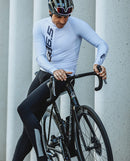 Q36.5 車衣Gregarius Hybrid Signature Long Sleeve Jersey Ice Grey 長袖 男款 灰白
