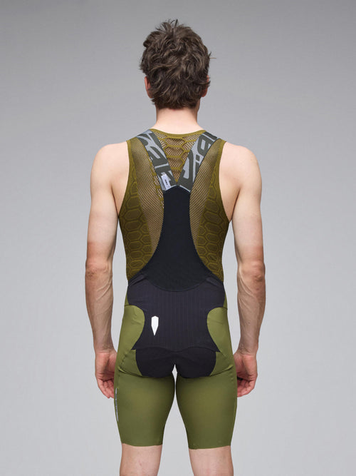Q36.5 車褲Gregarius Pro Bib Shorts Drab Green 男款 草綠