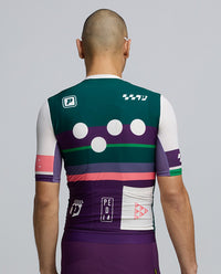 Pedla 車衣 Heritage Classic Jersey Multi 男款 白藍綠