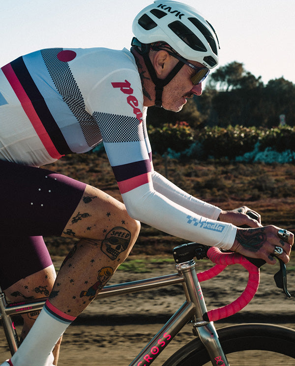 Pedla 薄長袖車衣 Heritage Classic LS Jersey Bianca 男款 白