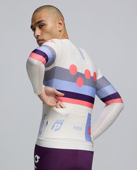 Pedla 薄長袖車衣 Heritage Classic LS Jersey Bianca 男款 白