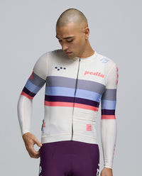Pedla 薄長袖車衣 Heritage Classic LS Jersey Bianca 男款 白