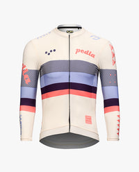 Pedla 薄長袖車衣 Heritage Classic LS Jersey Bianca 男款 白