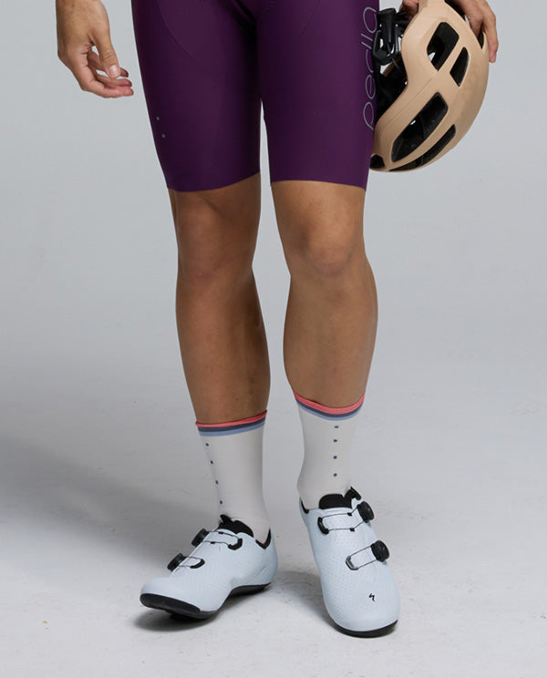 Pedla 車襪 Lightweight Socks Heritage Sport Almond 運動復古白
