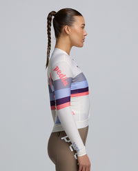 Pedla 薄長袖車衣 Heritage Classic LS Jersey Bianca 女款 白