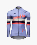 Pedla 薄長袖車衣 Heritage Classic LS Jersey Galactic Lilac 女款 淺紫