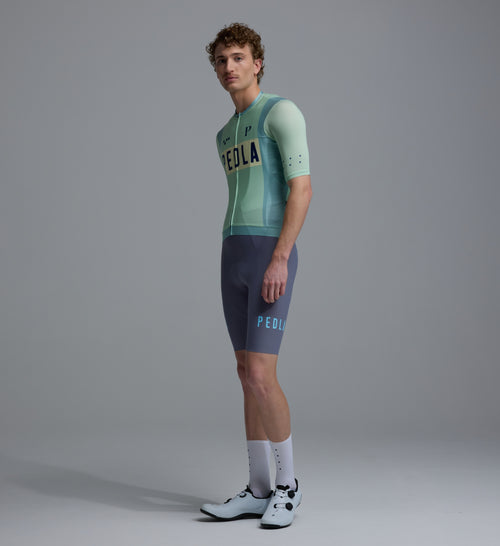 Pedla 車衣 Heritage Classic Jersey Vintage Mist 男款 復古薄荷綠