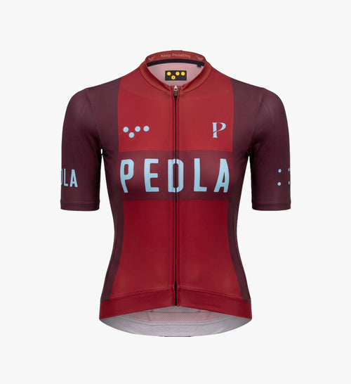 Pedla 車衣 Heritage Classic Jersey Traditinoal Fox Red 女款 赤狐紅