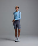 Pedla 薄長袖車衣 Heritage Classic LS Jersey Vintage Pastel Blue 女款 復古粉藍