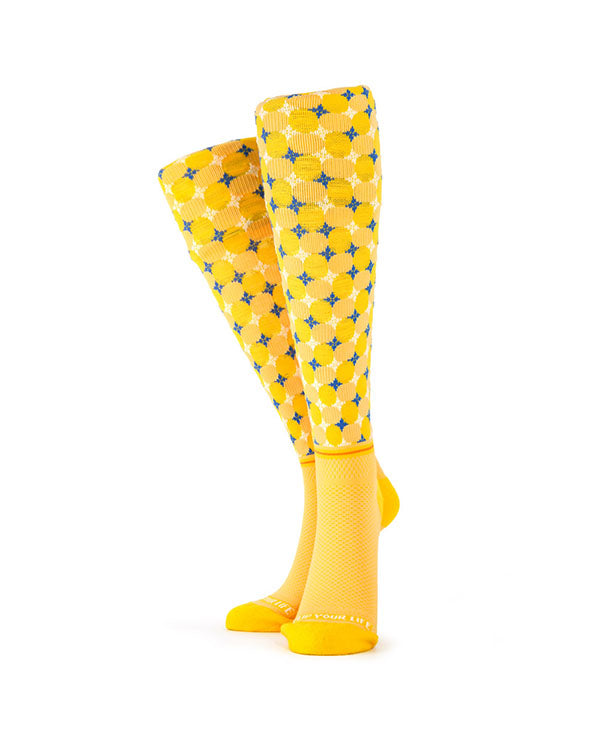 FLIPPOS壓力襪-Out of this world 黃色世界