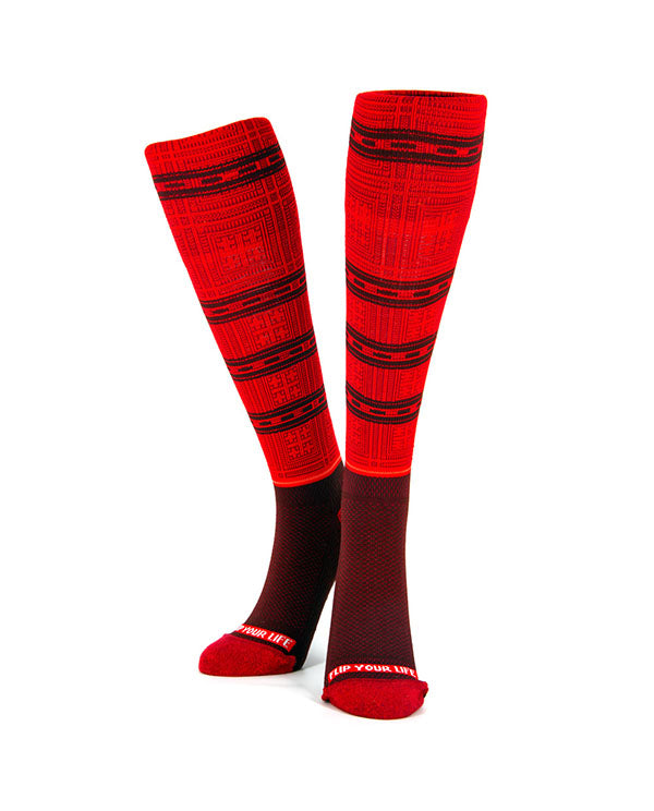 FLIPPOS壓力襪-Red Leaf 紅葉