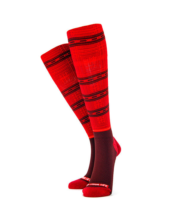 FLIPPOS壓力襪-Red Leaf 紅葉