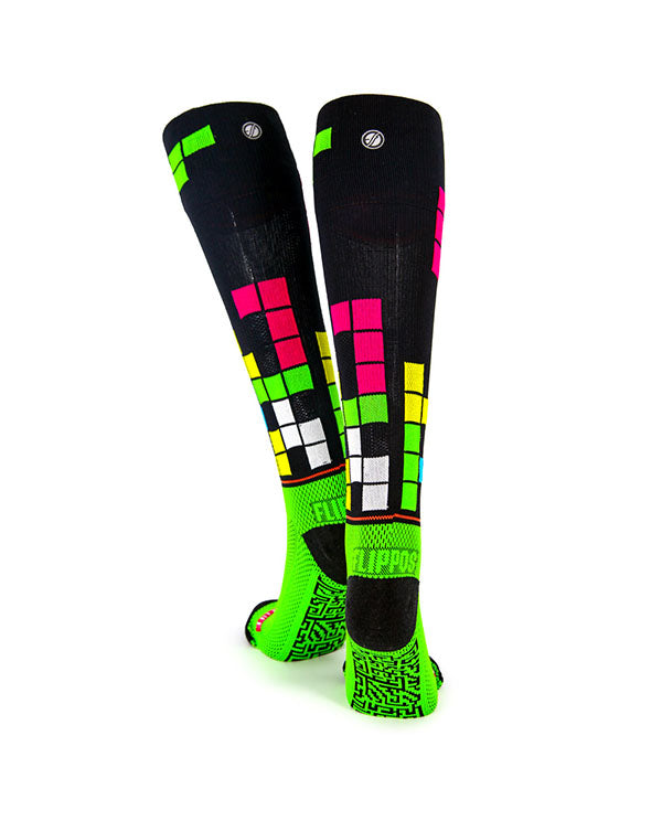 FLIPPOS壓力襪-Time Out 俄羅斯方塊