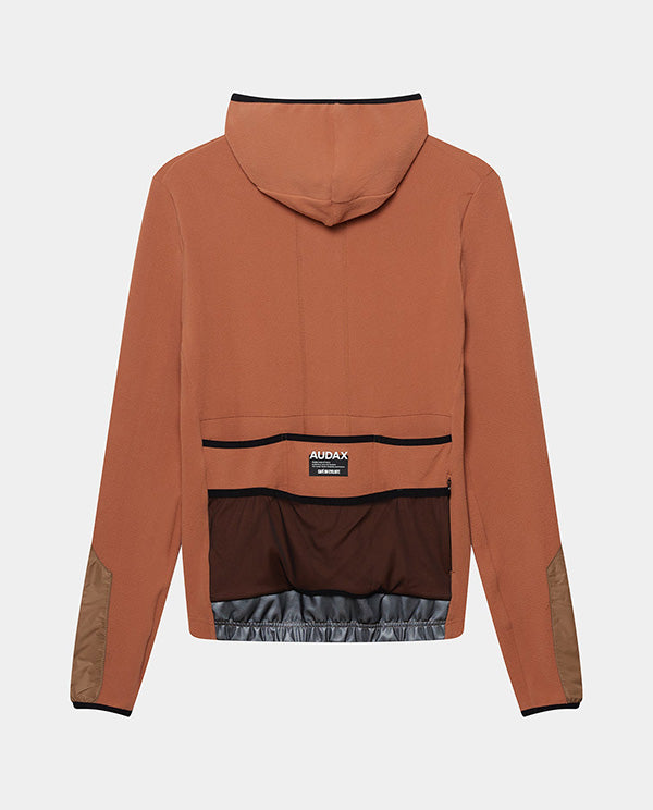 Café du Cycliste 車衣Audax Ingrid LS Jersey V2 Cashew 長袖 男款 腰果棕