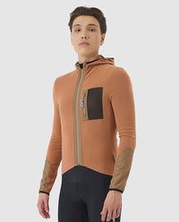 Café du Cycliste 車衣Audax Ingrid LS Jersey V2 Cashew 長袖 男款 腰果棕