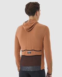 Café du Cycliste 車衣Audax Ingrid LS Jersey V2 Cashew 長袖 男款 腰果棕